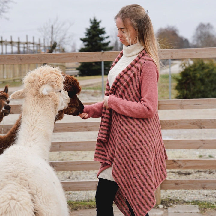 Striped cardigan