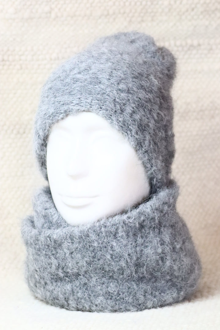 Soft Hat with Alpaca Wool - Puffy