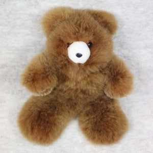 Leather teddy bear