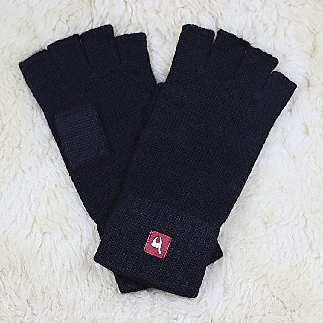 Sõrmedeta beebialpaka villased kindad