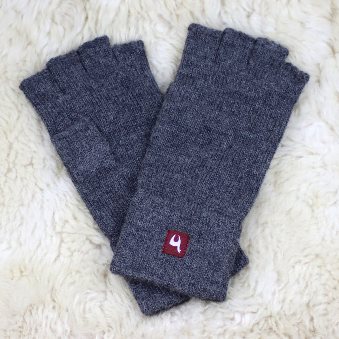 Sõrmedeta beebialpaka villased kindad