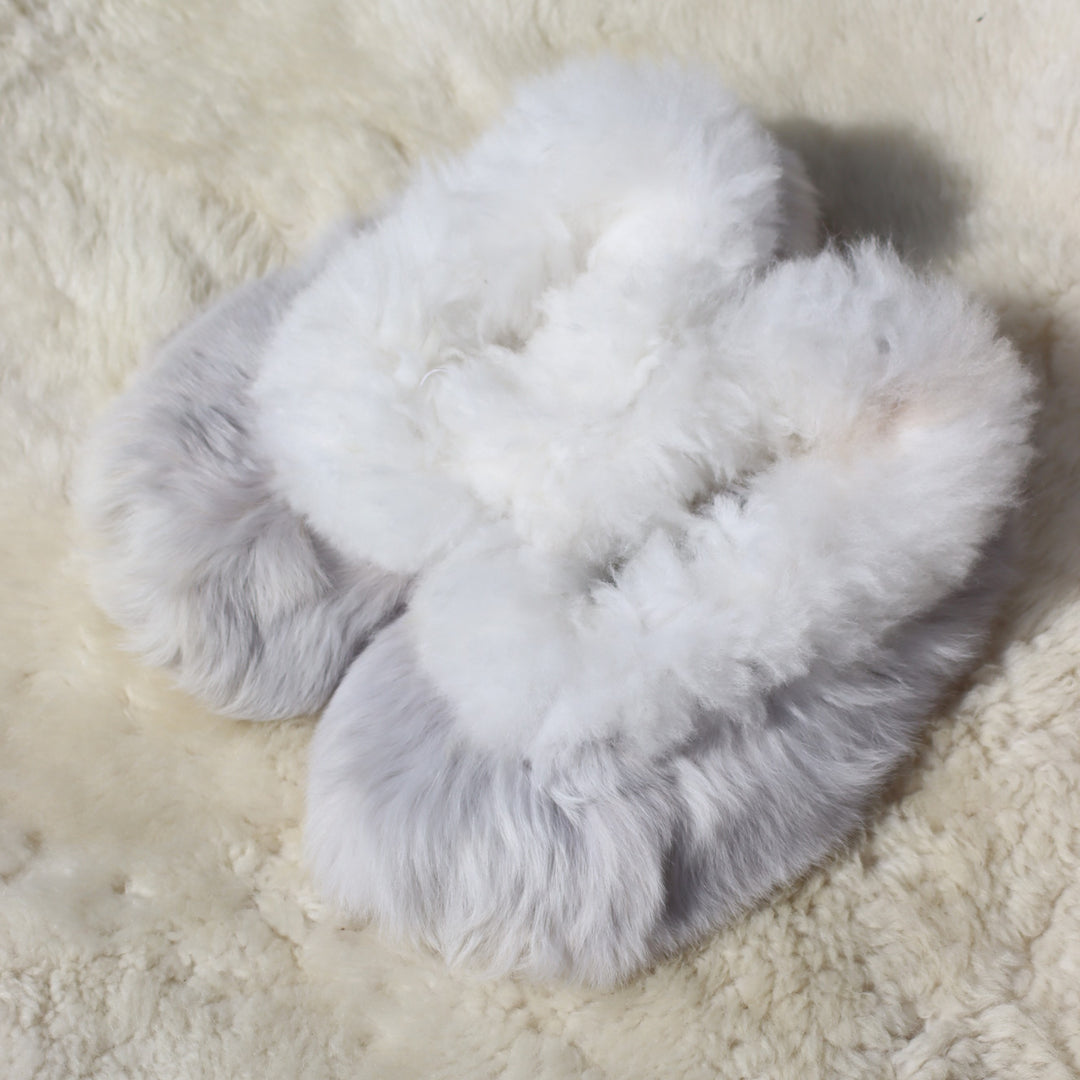 Soft alpaca leather slippers (36-44)