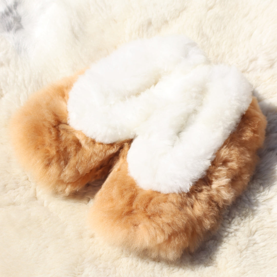 Soft alpaca leather slippers (36-44)