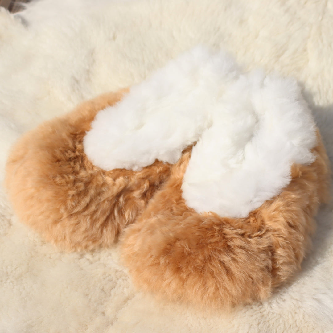 Soft alpaca leather slippers (36-44)