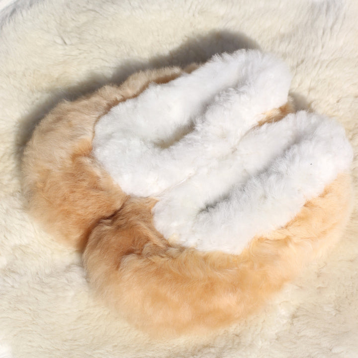 Soft alpaca leather slippers (36-44)