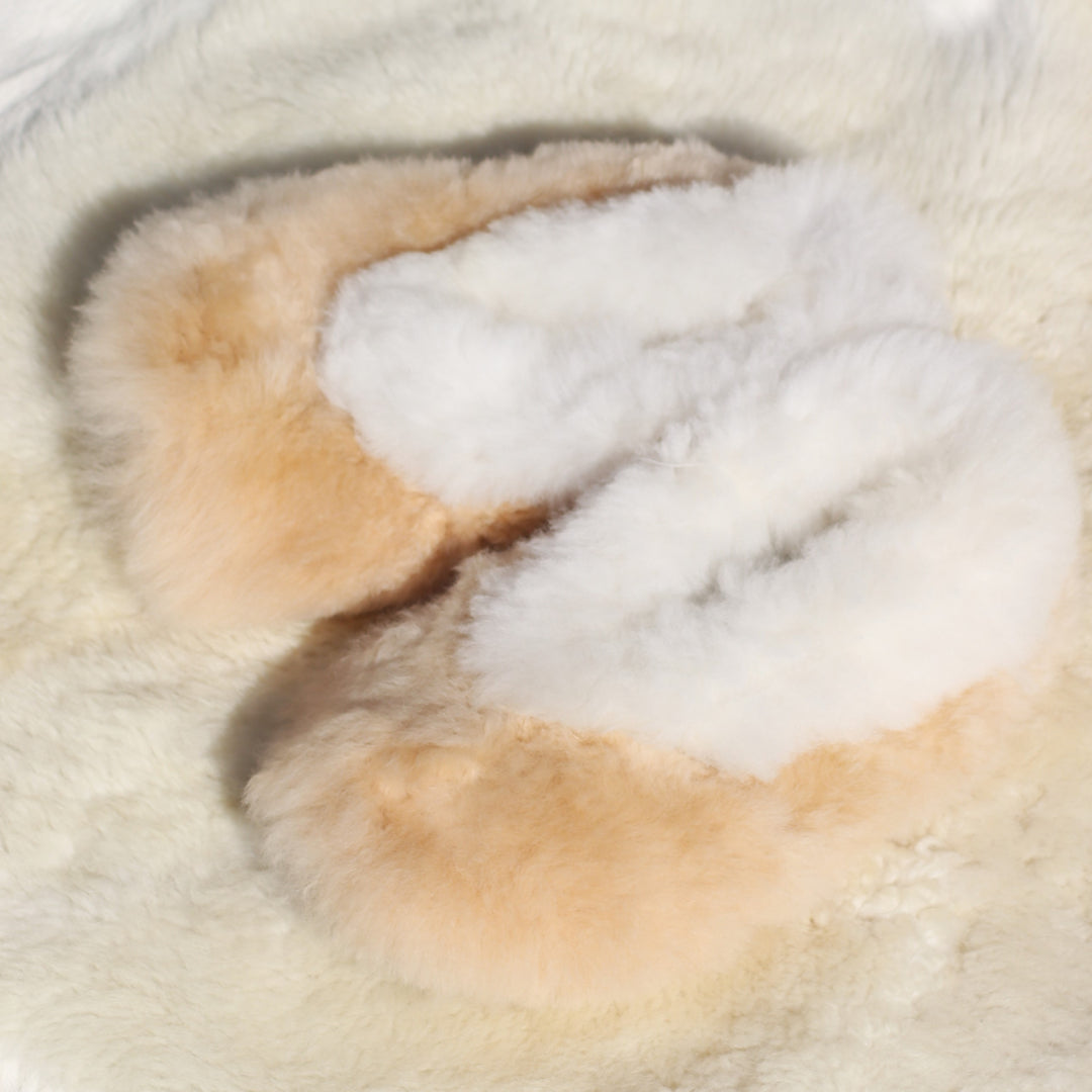 Soft alpaca leather slippers (36-44)