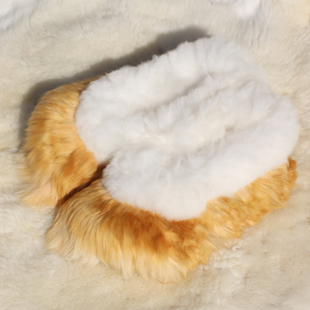 Soft alpaca leather slippers (36-44)