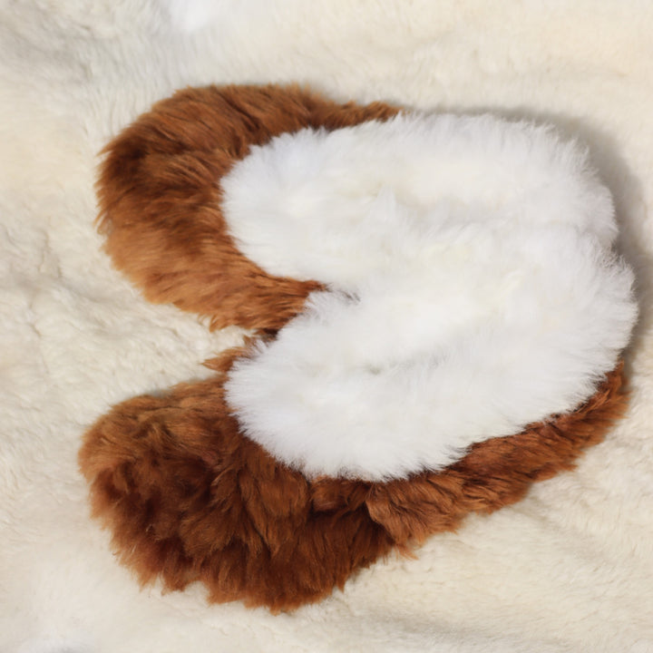 Soft alpaca leather slippers (36-44)