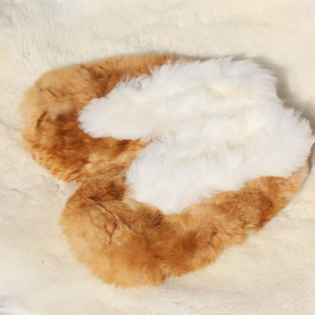 Soft alpaca leather slippers (36-44)