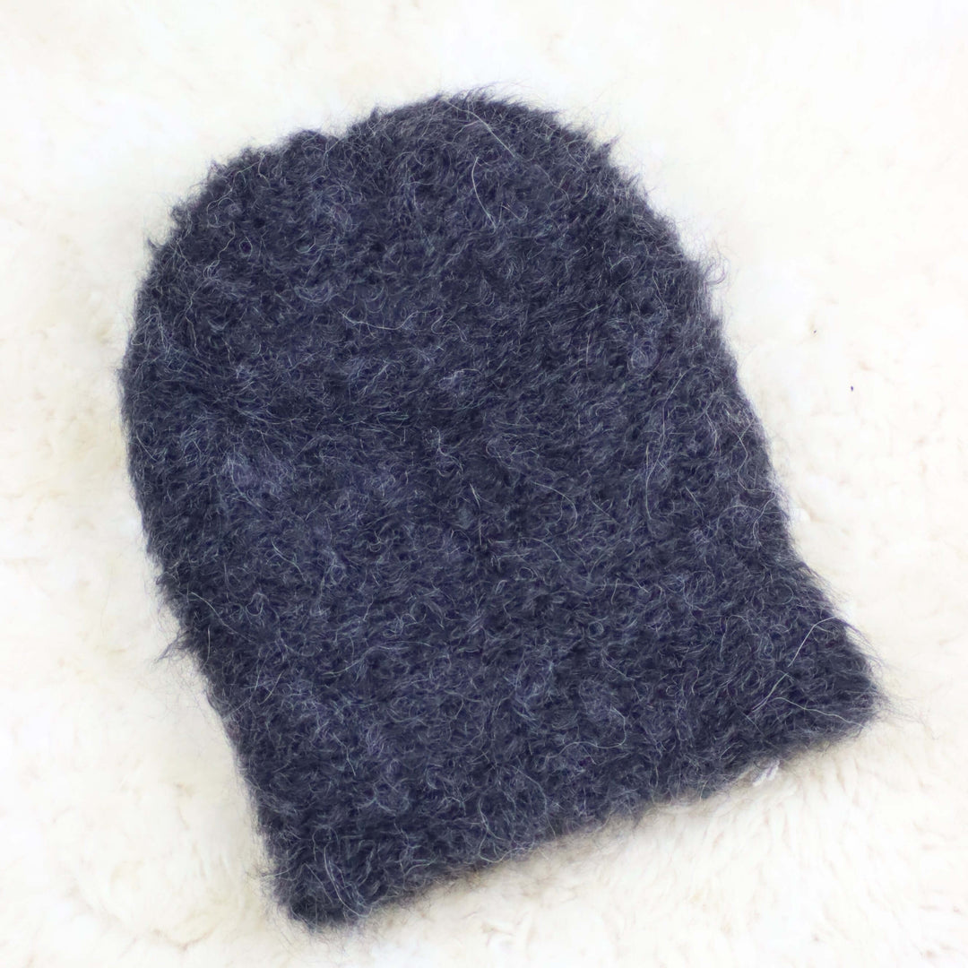 Alpakavillaga pehme müts - Puffy