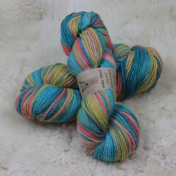 NEW! Hand-dyed alpaca yarn ANDES
