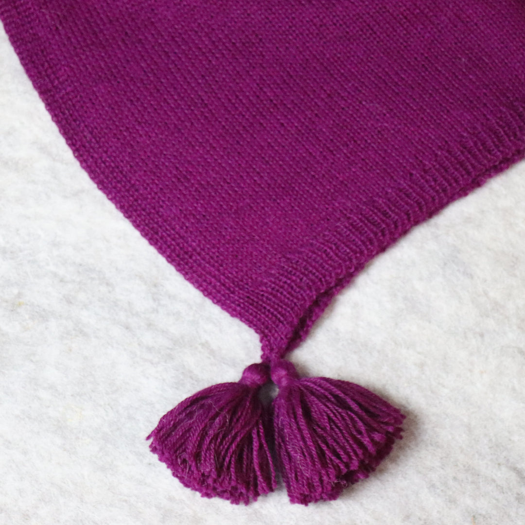 Two in one: poncho-scarf