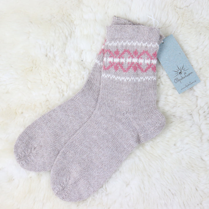 100% alpaca wool women&