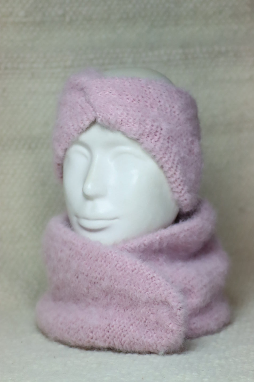 Soft headband with alpaca wool - Puffy