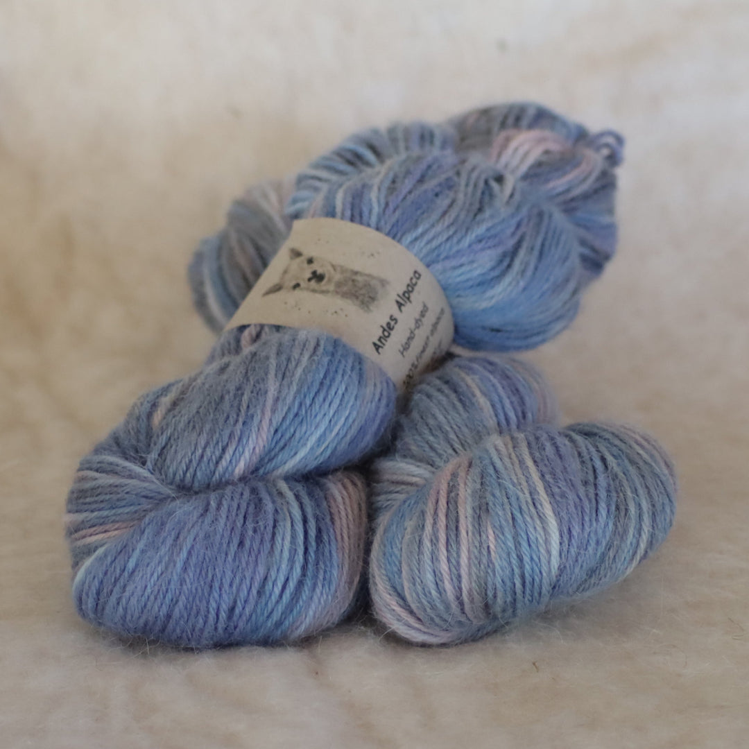 Hand-dyed alpaca yarn ANDES