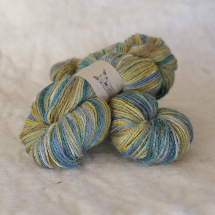 Hand-dyed alpaca yarn ANDES