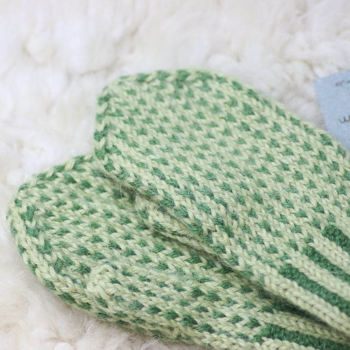 100% alpaca wool mittens for children