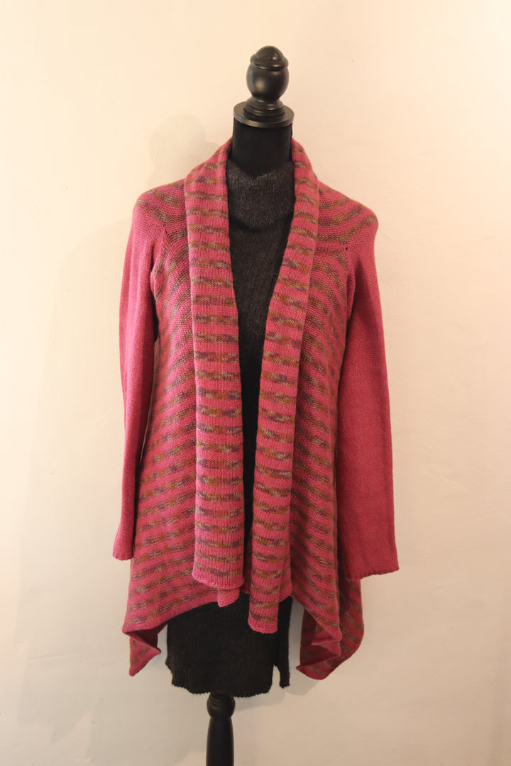 Striped cardigan
