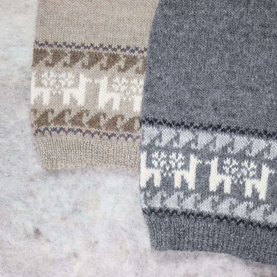 100% alpaca wool vest for children