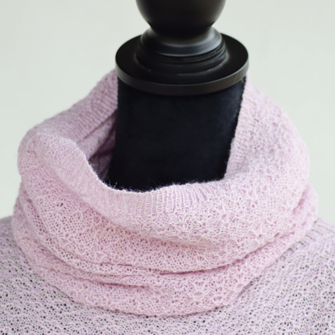 Beebialpakas vilnas plāns gredzenveida šalle