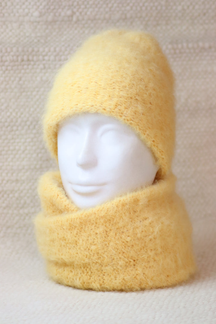 Soft Hat with Alpaca Wool - Puffy