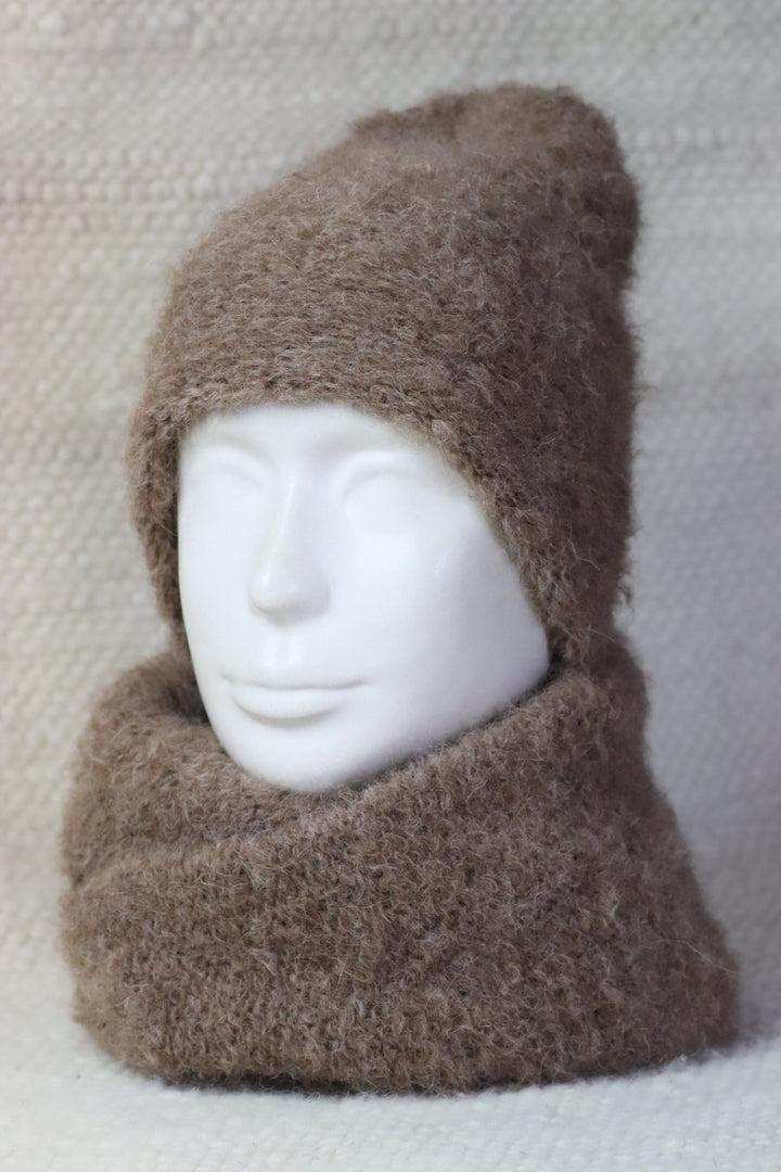 Soft Hat with Alpaca Wool - Puffy