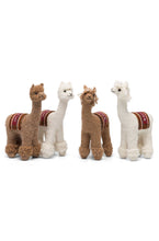 Load image into Gallery viewer, Alpaca figures made of alpaca wool
