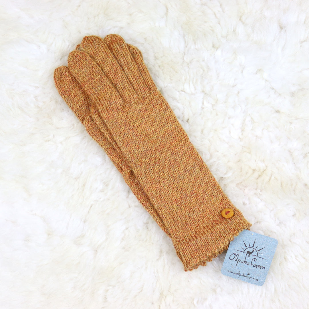 100% alpaca wool gloves