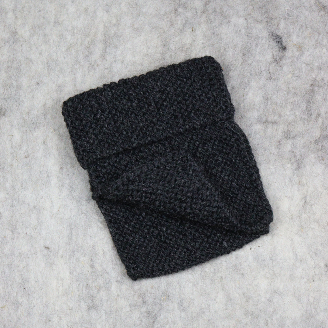Baby Alpaca Wool Collar Scarf