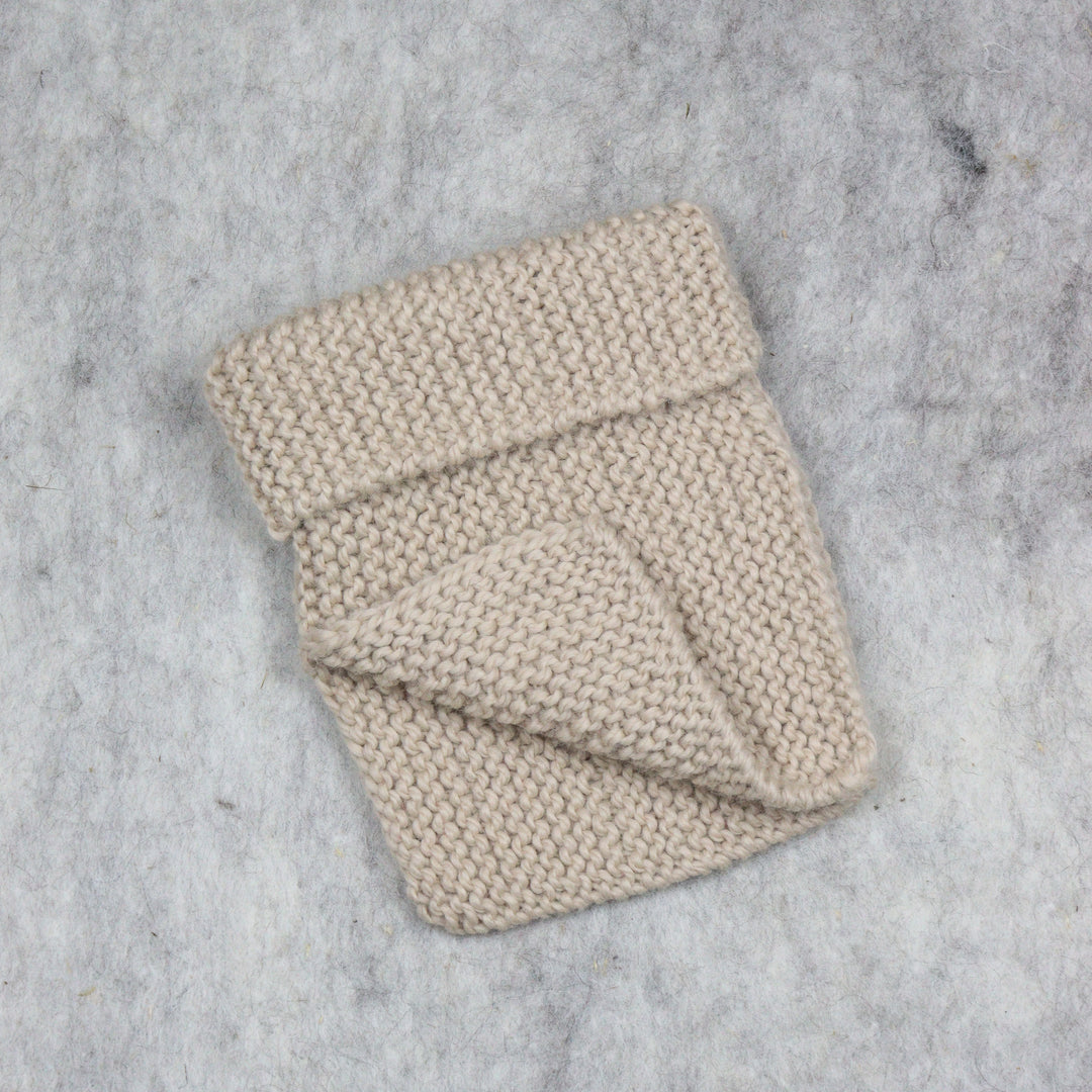 Baby Alpaca Wool Collar Scarf
