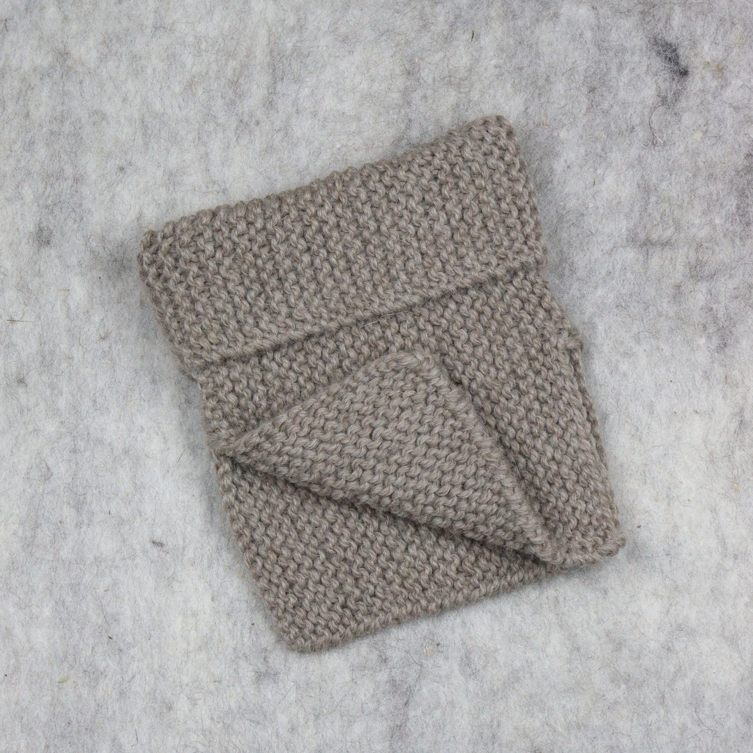 Baby Alpaca Wool Collar Scarf