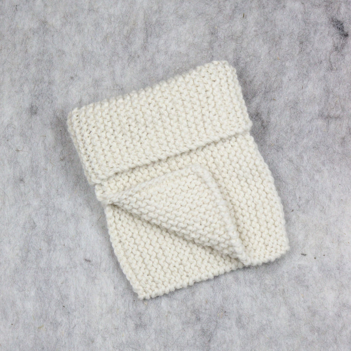 Baby Alpaca Wool Collar Scarf