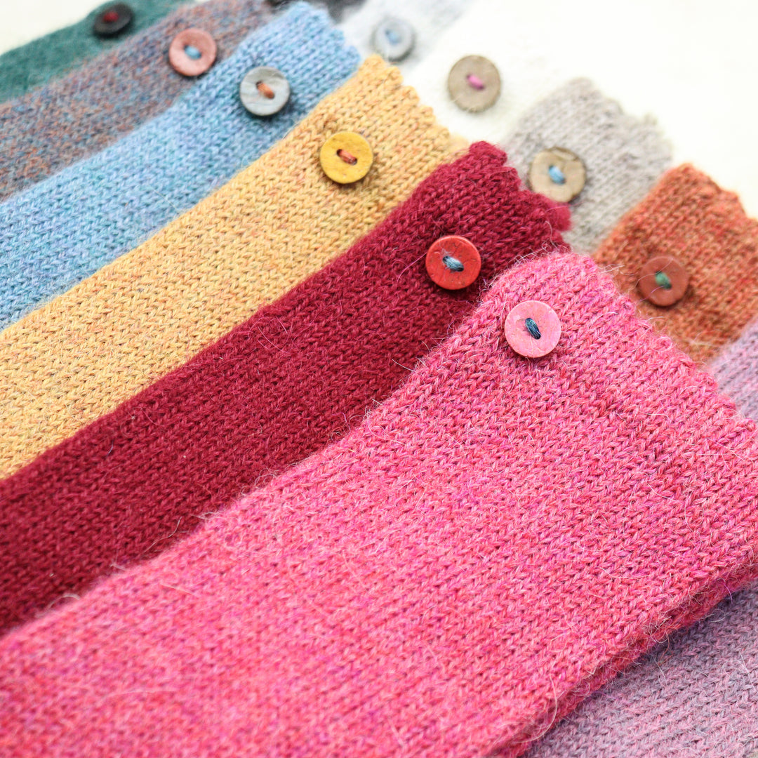 100% alpaca wool gloves