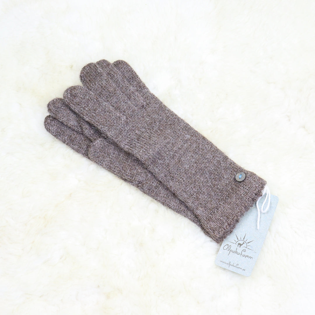100% alpaca wool gloves