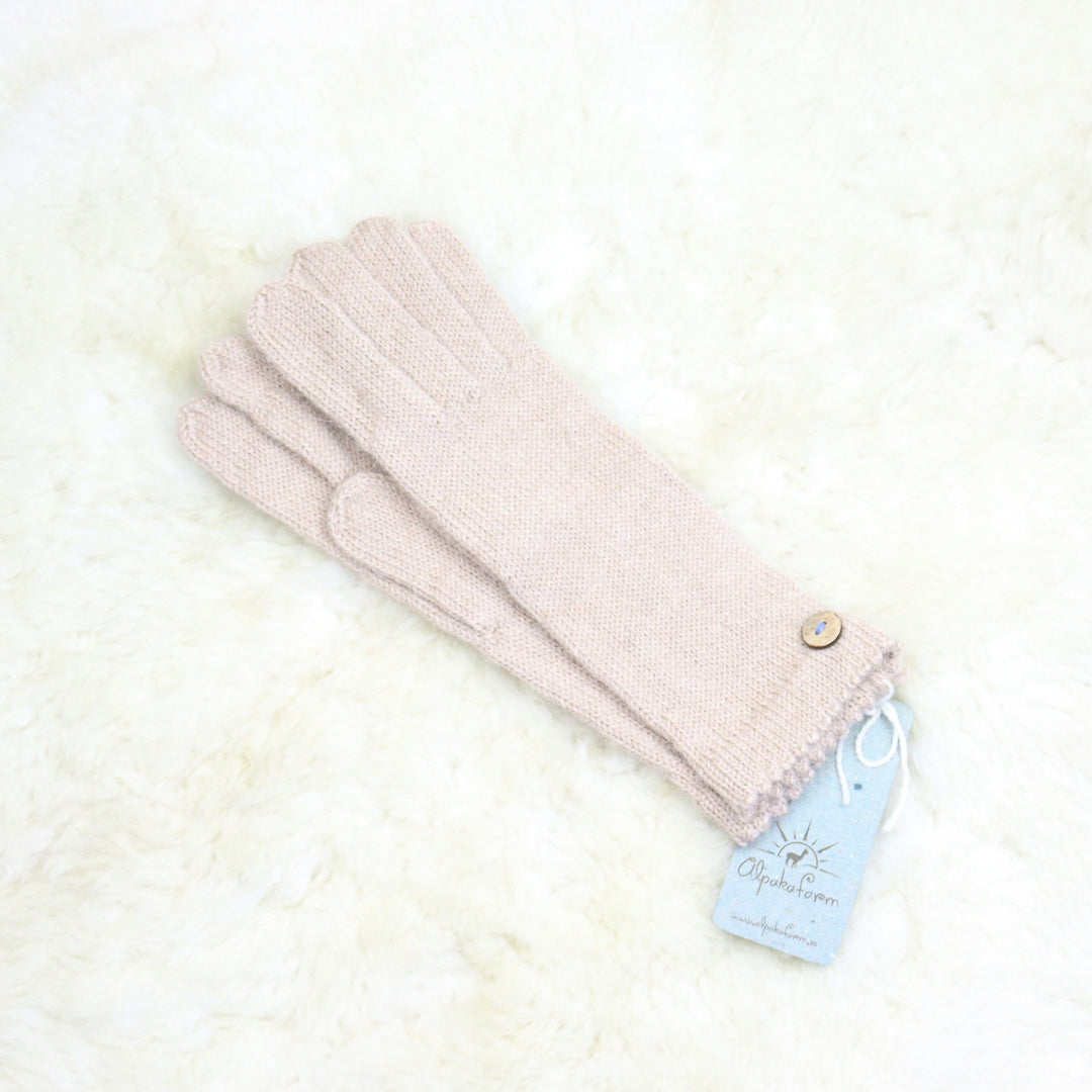 100% alpaca wool gloves