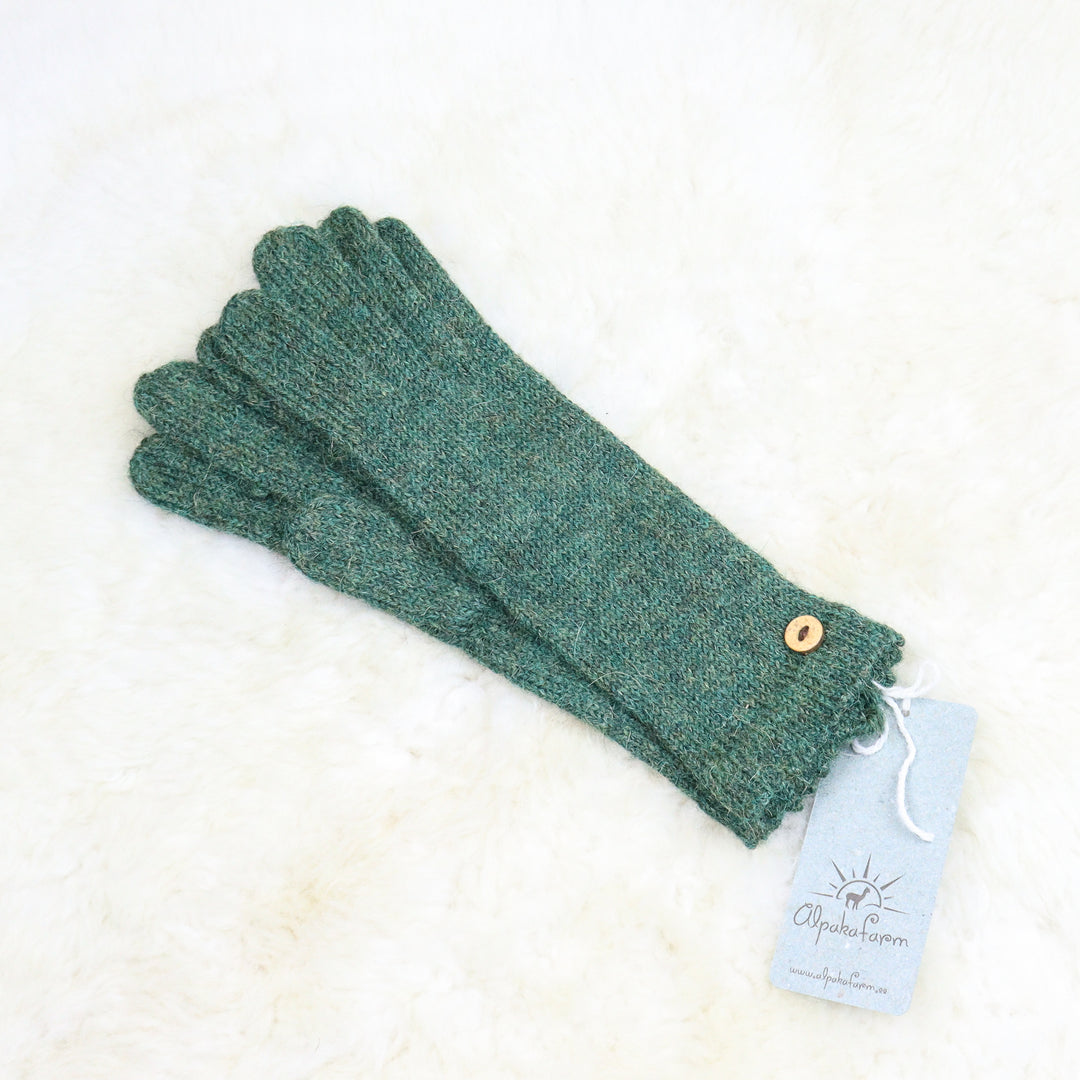 100% alpaca wool gloves