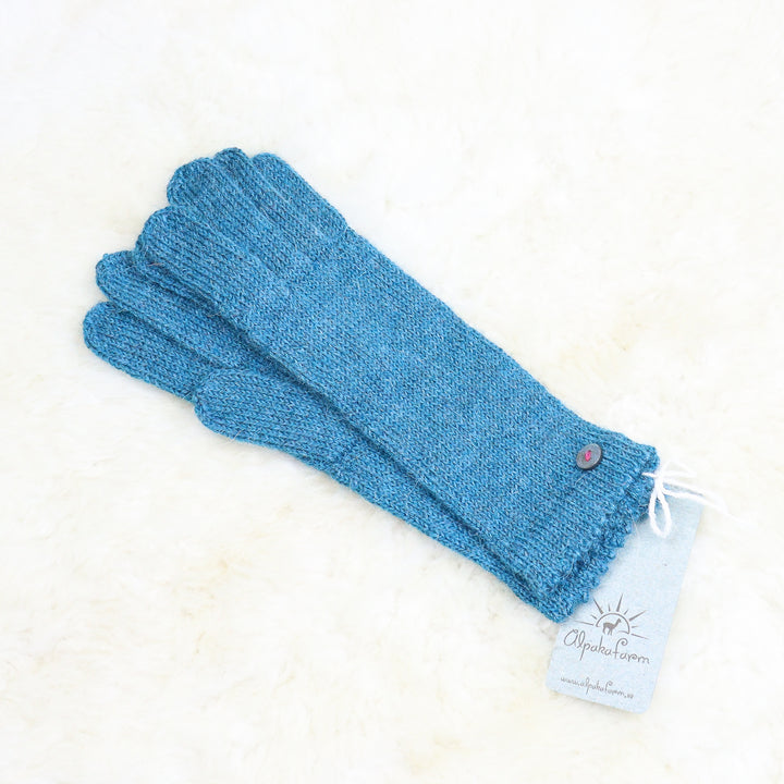 100% alpaca wool gloves