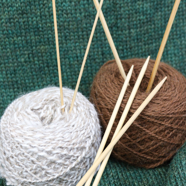 Bamboo knitting needles