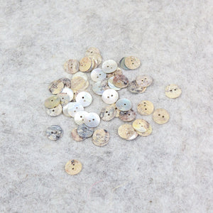 Sea shell buttons