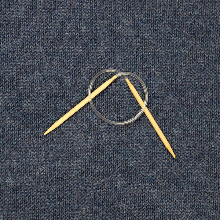 Circular needles with metal cable