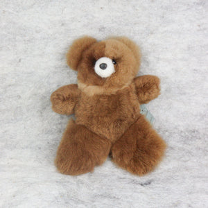 Leather teddy bear