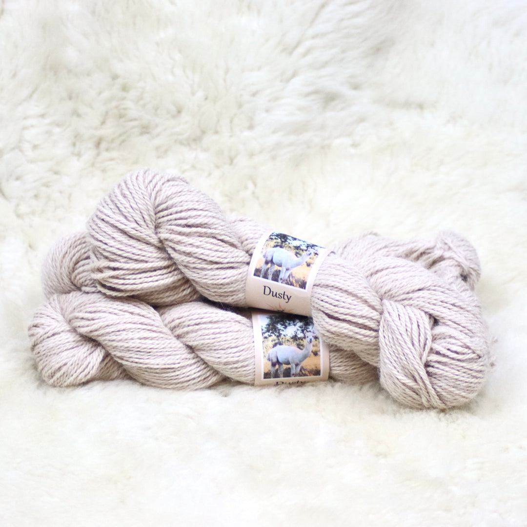 Farm yarn: 100% alpaca